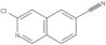 6-Isoquinolinecarbonitrile, 3-chloro-