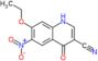 7-Ethoxy-4-hydroxy-6-nitro-3-quinolinecarbonitrile