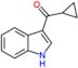 cyclopropyl(1H-indol-3-yl)methanone