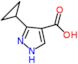 3-cyclopropyl-1H-pyrazole-4-carboxylic acid