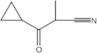 α-Methyl-β-oxocyclopropanepropanenitrile