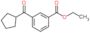 ethyl 3-(cyclopentanecarbonyl)benzoate