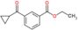 ethyl 3-(cyclopropanecarbonyl)benzoate