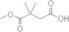 1-Methyl 2,2-dimethylbutanedioate