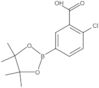 2-Chloro-5-(4,4,5,5-tetramethyl-1,3,2-dioxaborolan-2-yl)benzoic acid