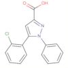 1H-Pyrazole-3-carboxylic acid, 5-(2-chlorophenyl)-1-phenyl-