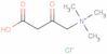 1-Propanaminium, 3-carboxy-N,N,N-trimethyl-2-oxo-, chloride (1:1)