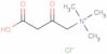 (3-carboxy-2-oxopropyl)trimethylammonium chloride