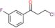 3-chloro-1-(3-fluorophenyl)propan-1-one