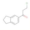 1-Propanone, 3-chloro-1-(2,3-dihydro-1H-inden-5-yl)-