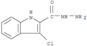 1H-Indole-2-carboxylicacid, 3-chloro-, hydrazide