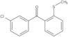 Methanone, (3-chlorophenyl)[2-(methylthio)phenyl]-