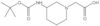 3-[[(1,1-Dimethylethoxy)carbonyl]amino]-1-piperidineacetic acid