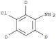 Benzen-2,4,6-d3-amine,3-chloro-