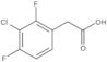 3-Chloro-2,4-difluorobenzeneacetic acid