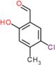 3-Chloro-6-hydroxy-2,4-dimethylbenzaldehyde