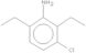 3-chloro-2,6-diethylaniline