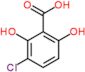 3-chloro-2,6-dihydroxybenzoic acid