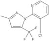 3-Chloro-2-[3-methyl-5-(trifluoromethyl)-1H-pyrazol-1-yl]pyridine