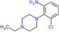 3-chloro-2-(4-ethylpiperazin-1-yl)aniline