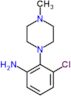 3-Chloro-2-(4-methyl-1-piperazinyl)benzenamine