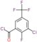 3-Chloro-2-fluoro-5-(trifluoromethyl)benzoyl chloride