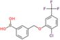 (3-{[2-chloro-5-(trifluoromethyl)phenoxy]methyl}phenyl)boronic acid