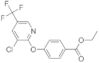 3-Chloro-2-[4-(ethoxycarbonyl)phenoxy]-5-(trifluoromethyl)pyridine