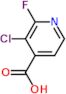 3-chloro-2-fluoropyridine-4-carboxylic acid