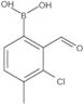 B-(3-Chloro-2-formyl-4-methylphenyl)boronic acid