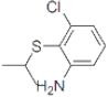 3-Chloro-2-[(1-methylethyl)thio]benzenamine