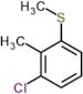 1-Chloro-2-methyl-3-(methylsulfanyl)benzene