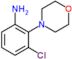 3-chloro-2-(morpholin-4-yl)aniline