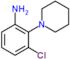 3-chloro-2-(piperidin-1-yl)aniline