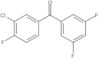 Methanone, (3-chloro-4-fluorophenyl)(3,5-difluorophenyl)-