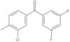 (3-Chloro-4-methylphenyl)(3,5-difluorophenyl)methanone