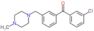(3-chlorophenyl)-[3-[(4-methylpiperazin-1-yl)methyl]phenyl]methanone