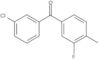 (3-Chlorophenyl)(3-fluoro-4-methylphenyl)methanone