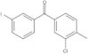 (3-Chloro-4-methylphenyl)(3-iodophenyl)methanone