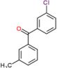 (3-chlorophenyl)(3-methylphenyl)methanone