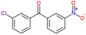 (3-chlorophenyl)-(3-nitrophenyl)methanone