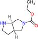 ethyl (3aR,6aR)-2,3,3a,4,6,6a-hexahydro-1H-pyrrolo[3,4-b]pyrrole-5-carboxylate