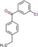 (3-chlorophenyl)(4-ethylphenyl)methanone