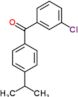 (3-chlorophenyl)[4-(1-methylethyl)phenyl]methanone