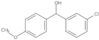 3-Chloro-α-(4-methoxyphenyl)benzenemethanol