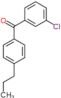 (3-chlorophenyl)(4-propylphenyl)methanone