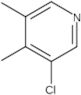 Pyridine, 3-chloro-4,5-dimethyl-