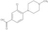 3-Chloro-4-(4-methyl-1-piperazinyl)benzoic acid