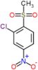 2-chloro-1-(methylsulfonyl)-4-nitrobenzene