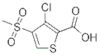 3-CHLORO-4-(METHYLSULFONYL)THIOPHENE-2-CARBOXYLIC ACID